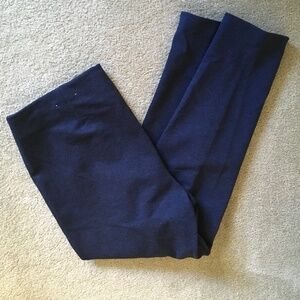 Chico’s size 2 knit navy ankle pants NWOT
